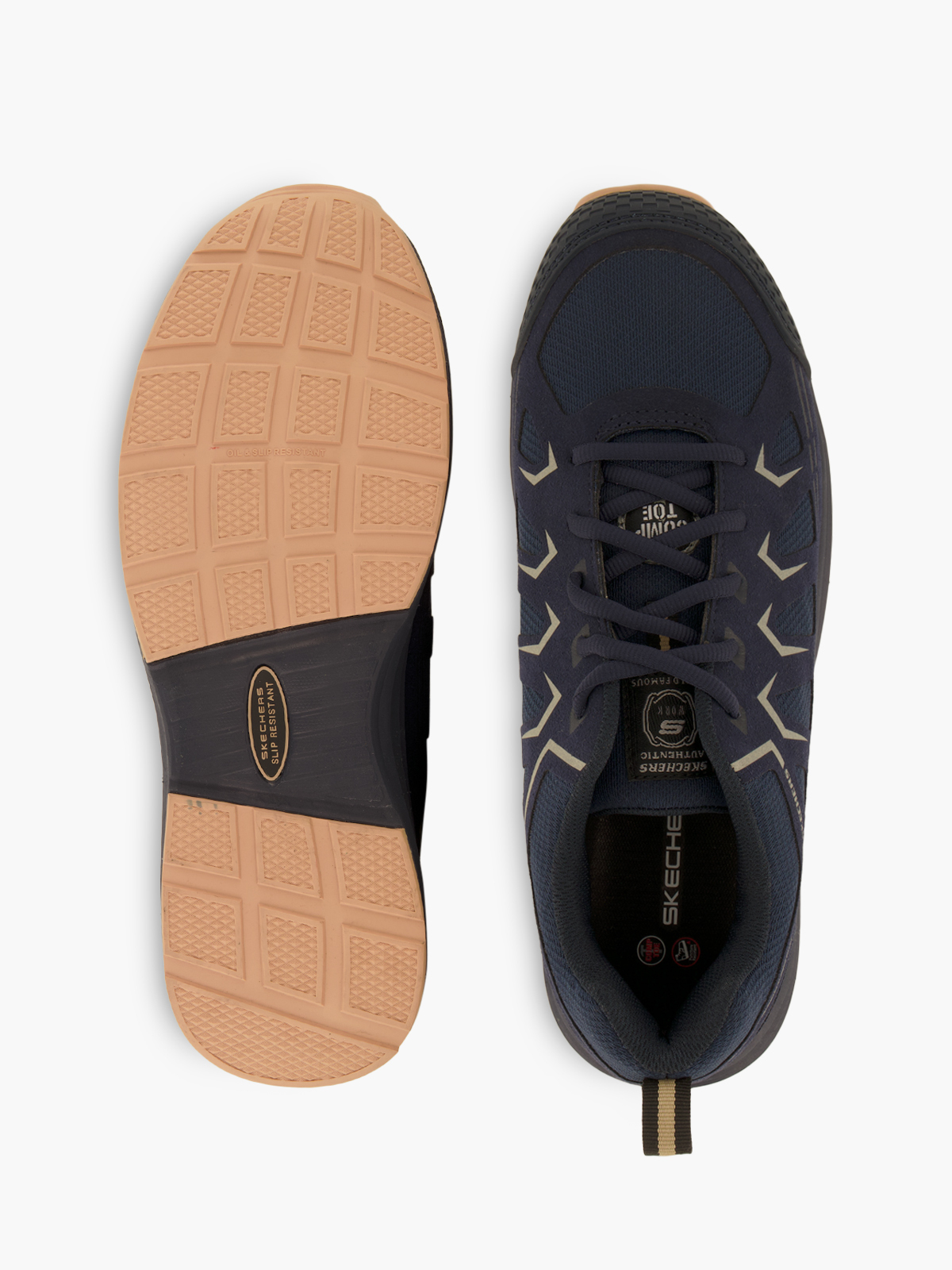 Skechers S1P Sicherheitsschuh – Blau