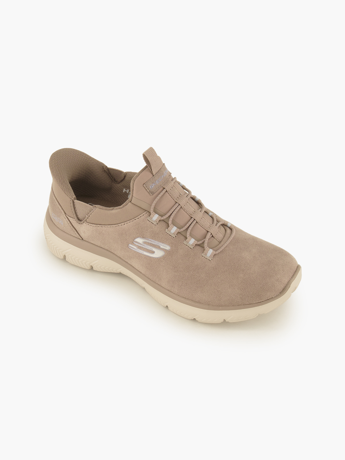 Skechers PURE GENIUS SWIFT FIT Slip-Ons – Beige
