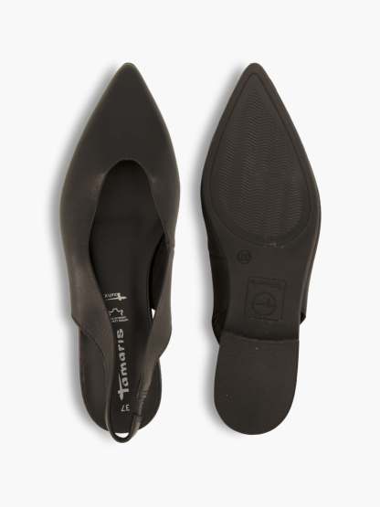 Tamaris Ballerina – Schwarz – Schwarz