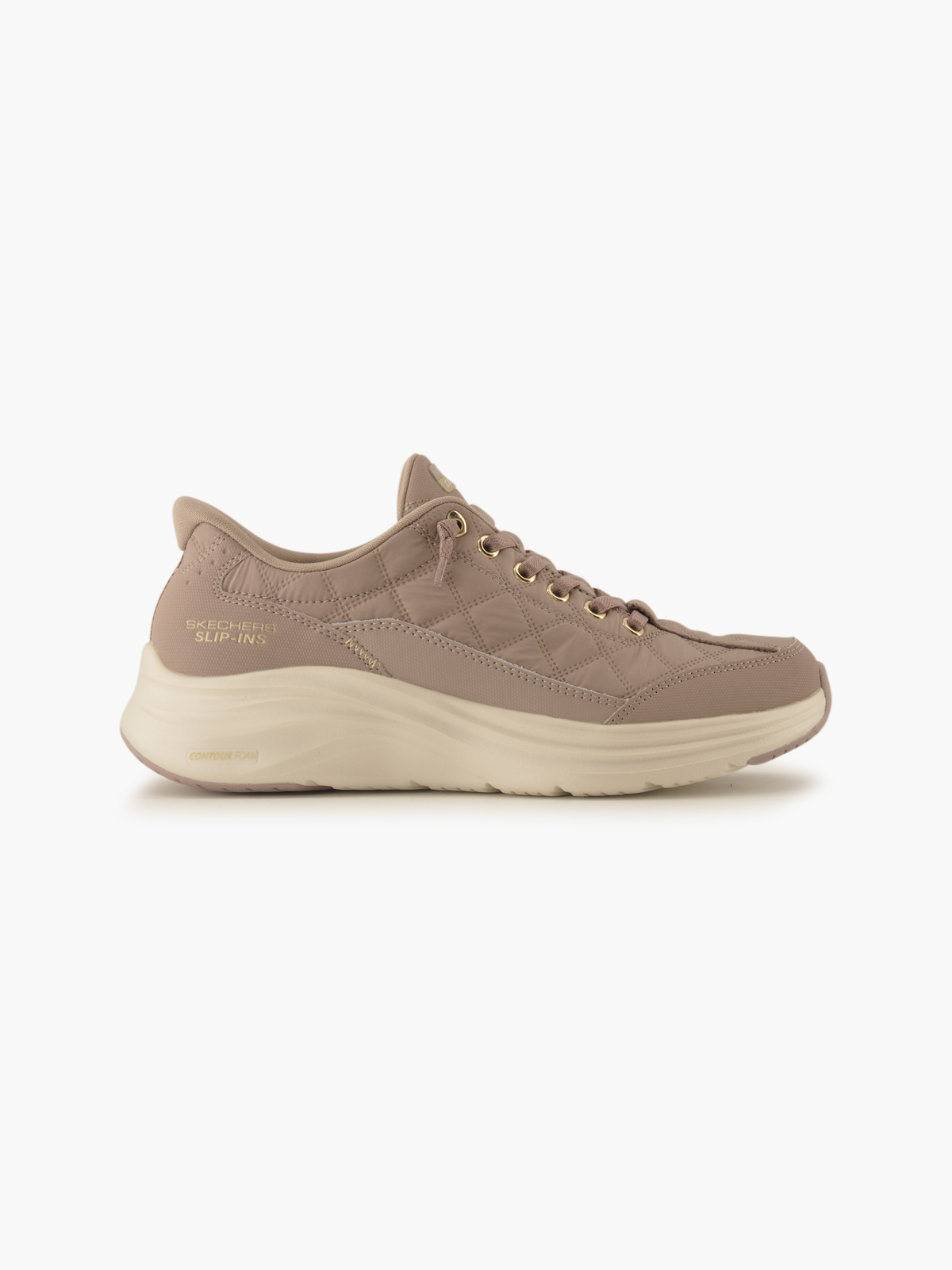 Skechers HANDS FREE SLIP-INS COZY FIT Slip-Ons – Taupe