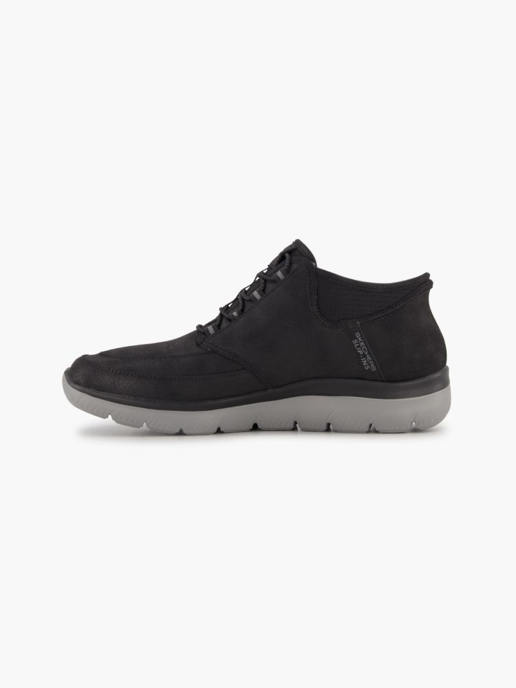 Skechers HANDS FREE SLIP-INS Hoher Sneaker – Schwarz