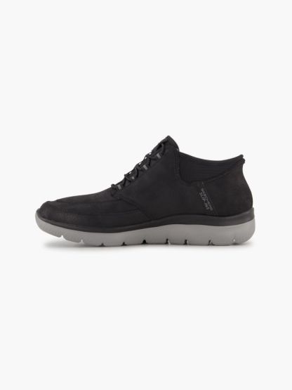 Skechers HANDS FREE SLIP-INS Hoher Sneaker – Schwarz