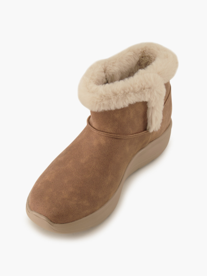 Skechers HANDS FREE SLIP-INS UNO RUGGED Winterstiefel – Braun