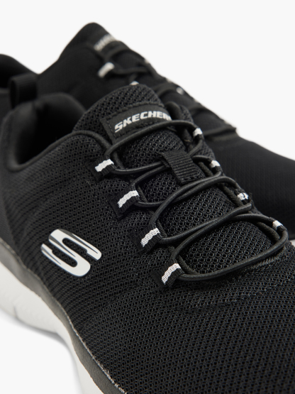 Skechers PURE GENIUS - OPTIMISTIC MIX Slip-Ons – Schwarz