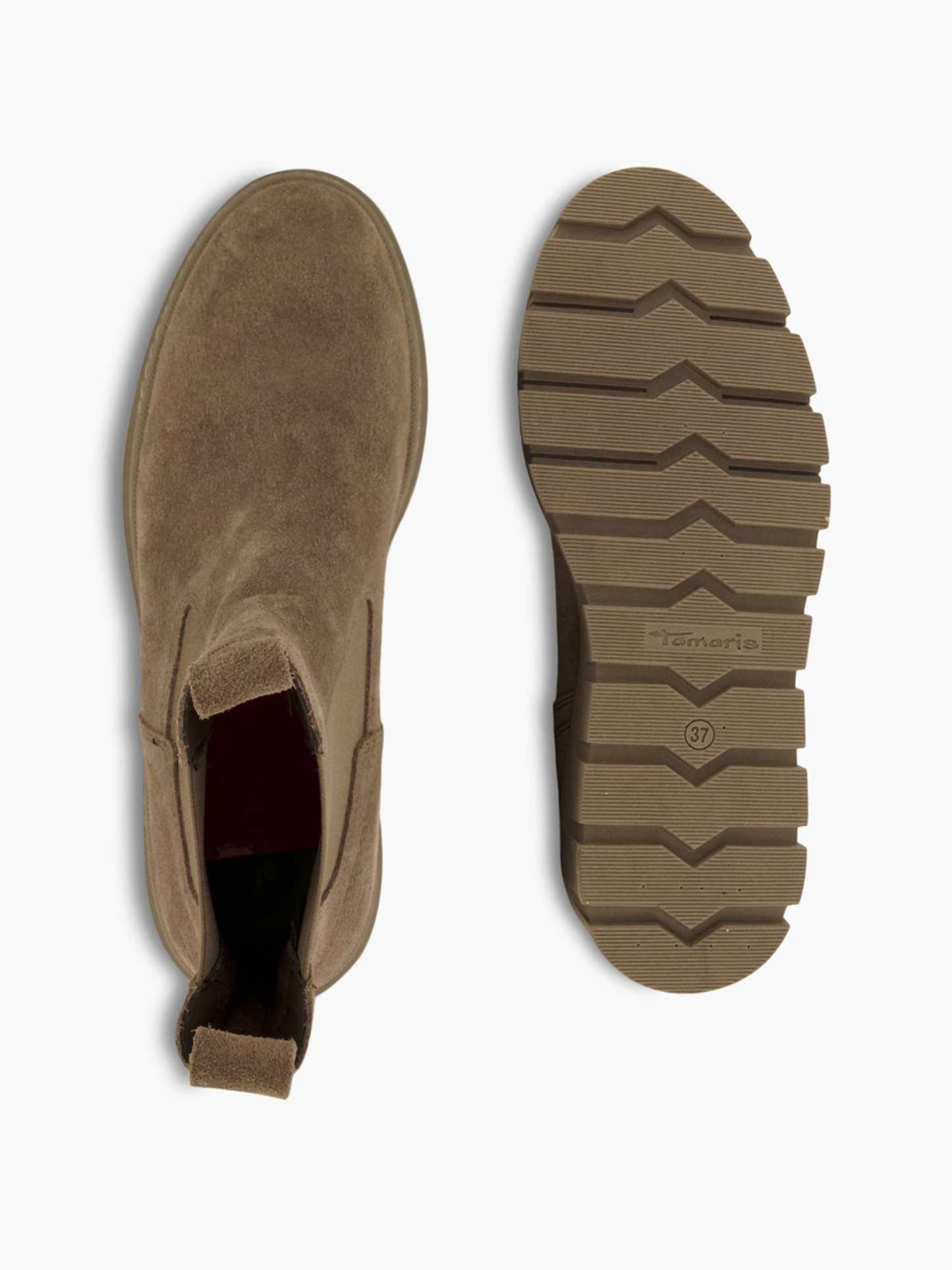 Tamaris Chelsea Boot – Taupe – Taupe