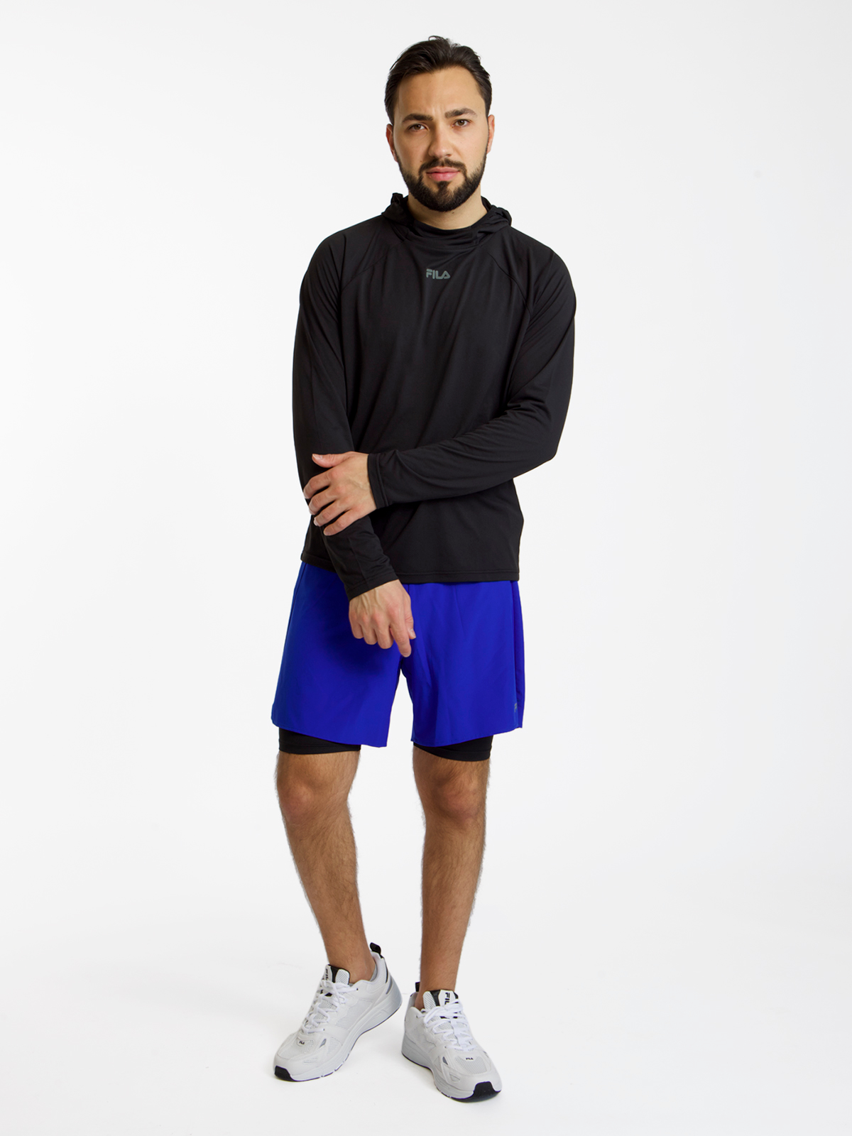 FILA Longsleeve – Schwarz