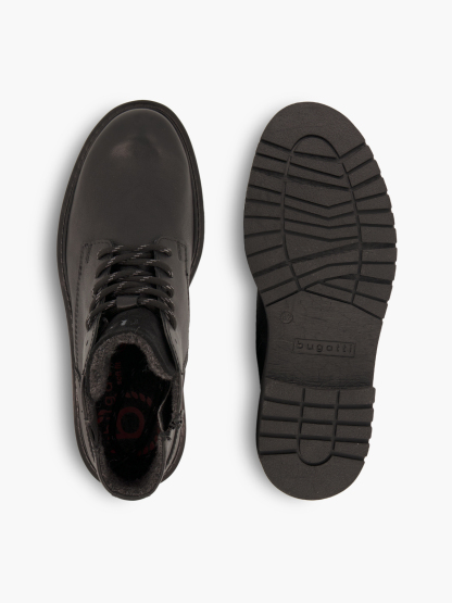 bugatti Schnürboots – Schwarz