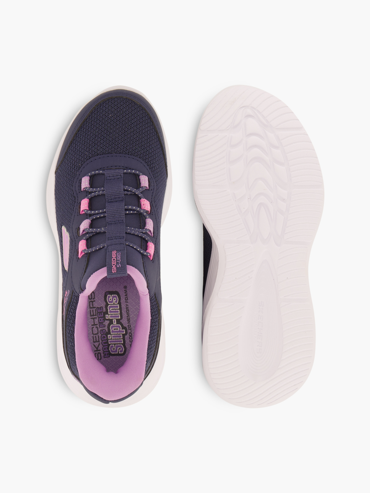 Skechers HANDS FREE SLIP-INS Sneaker – Blau