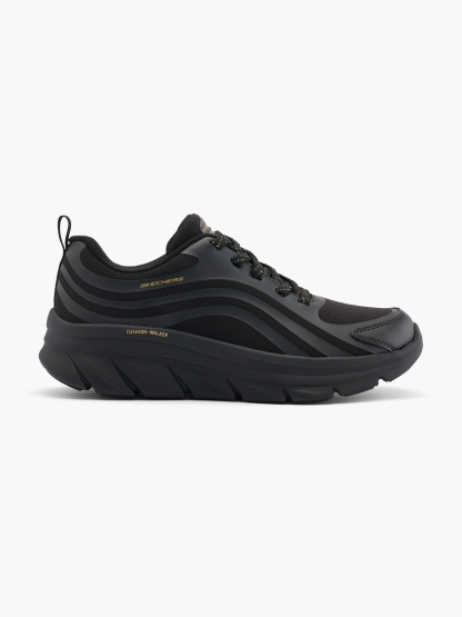 Skechers CUSHION WALKER Sneaker – Schwarz