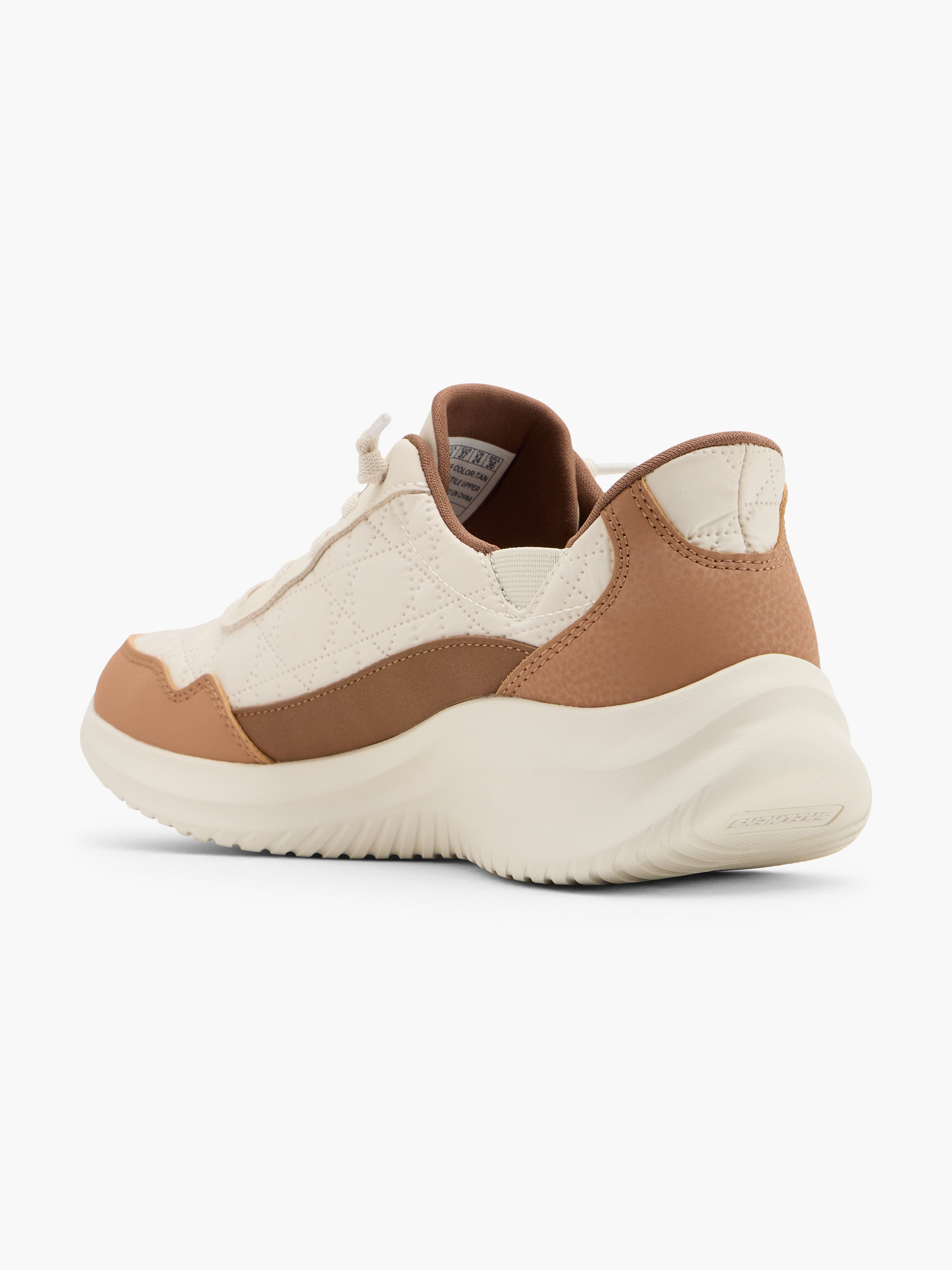 Skechers SWIFT FIT COZY FIT Slip-Ons – Beige