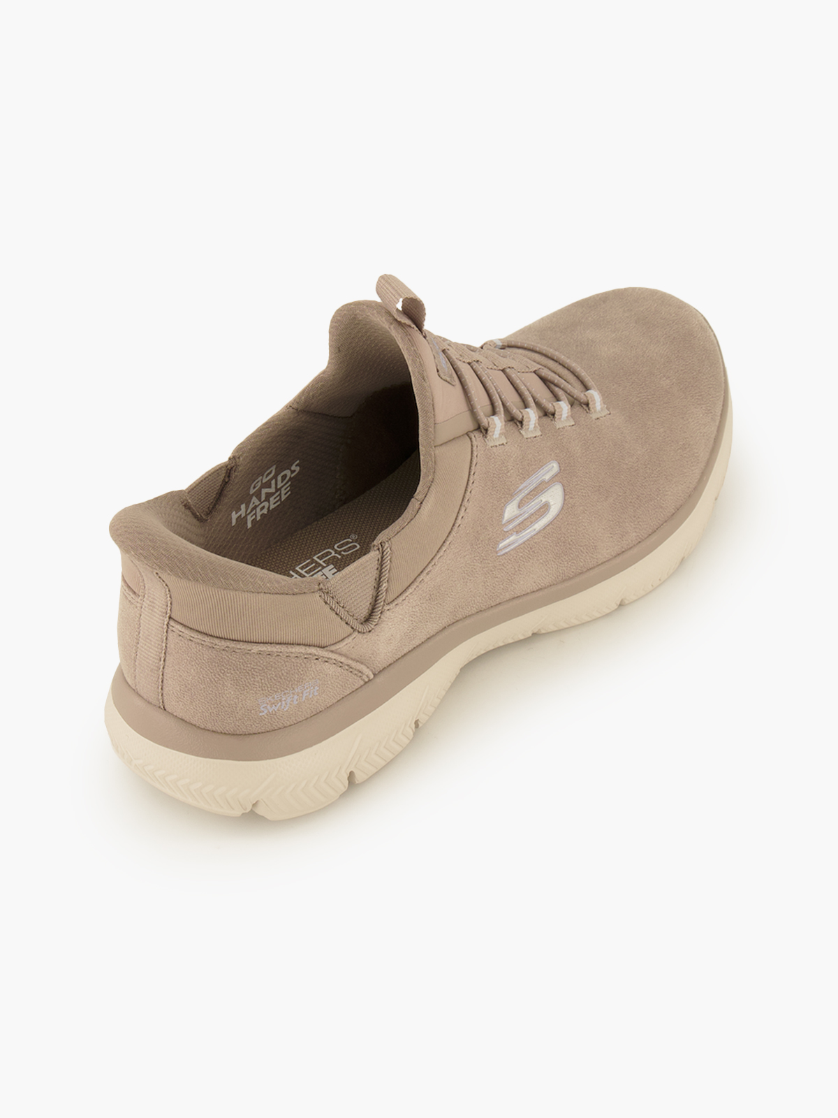 Skechers PURE GENIUS SWIFT FIT Slip-Ons – Beige