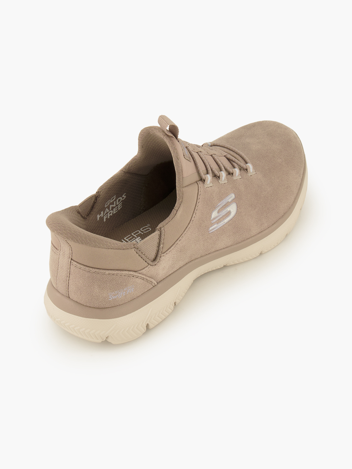 Skechers PURE GENIUS SWIFT FIT Slip-Ons – Beige