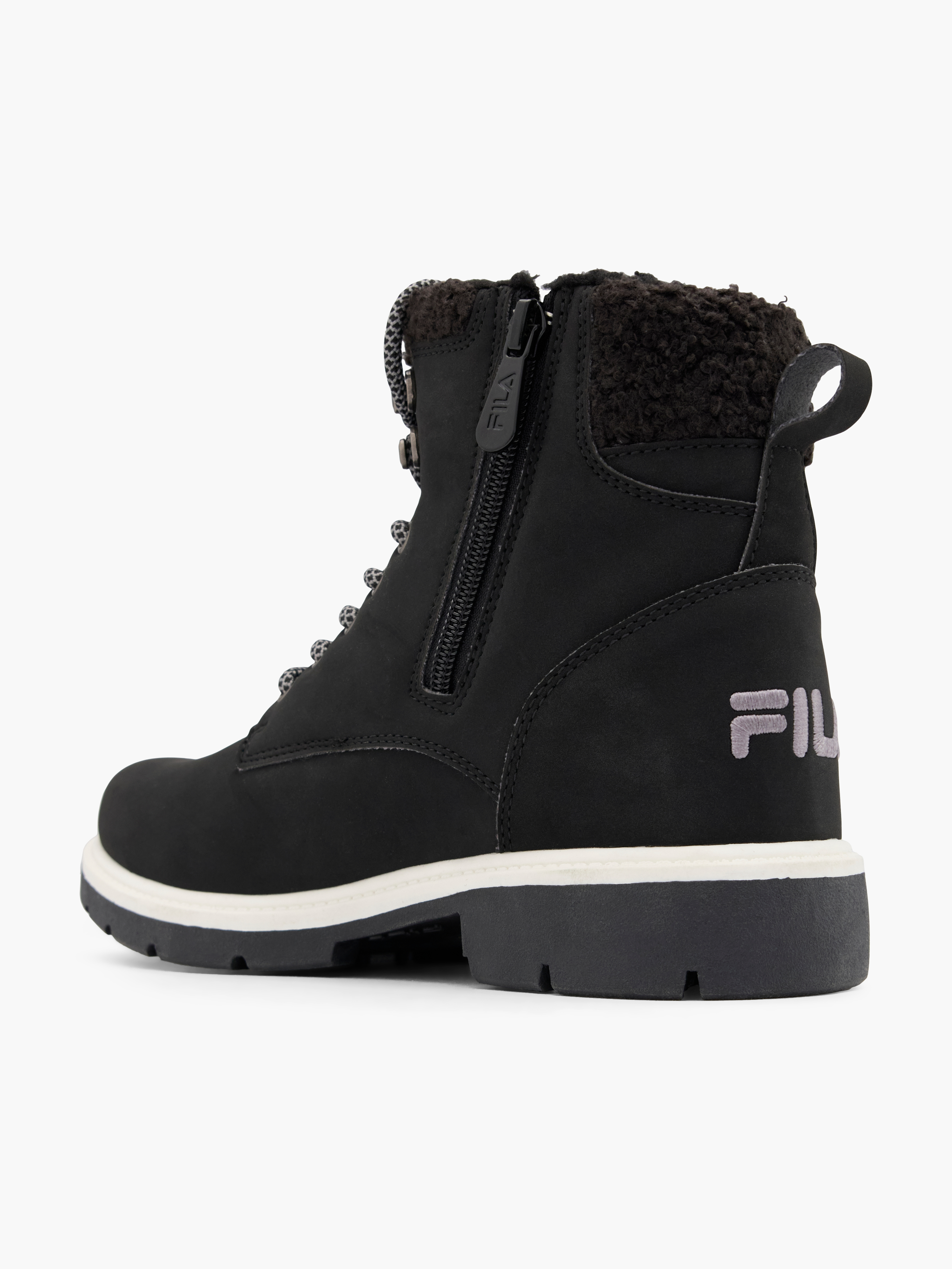 FILA Schnürboots – Schwarz