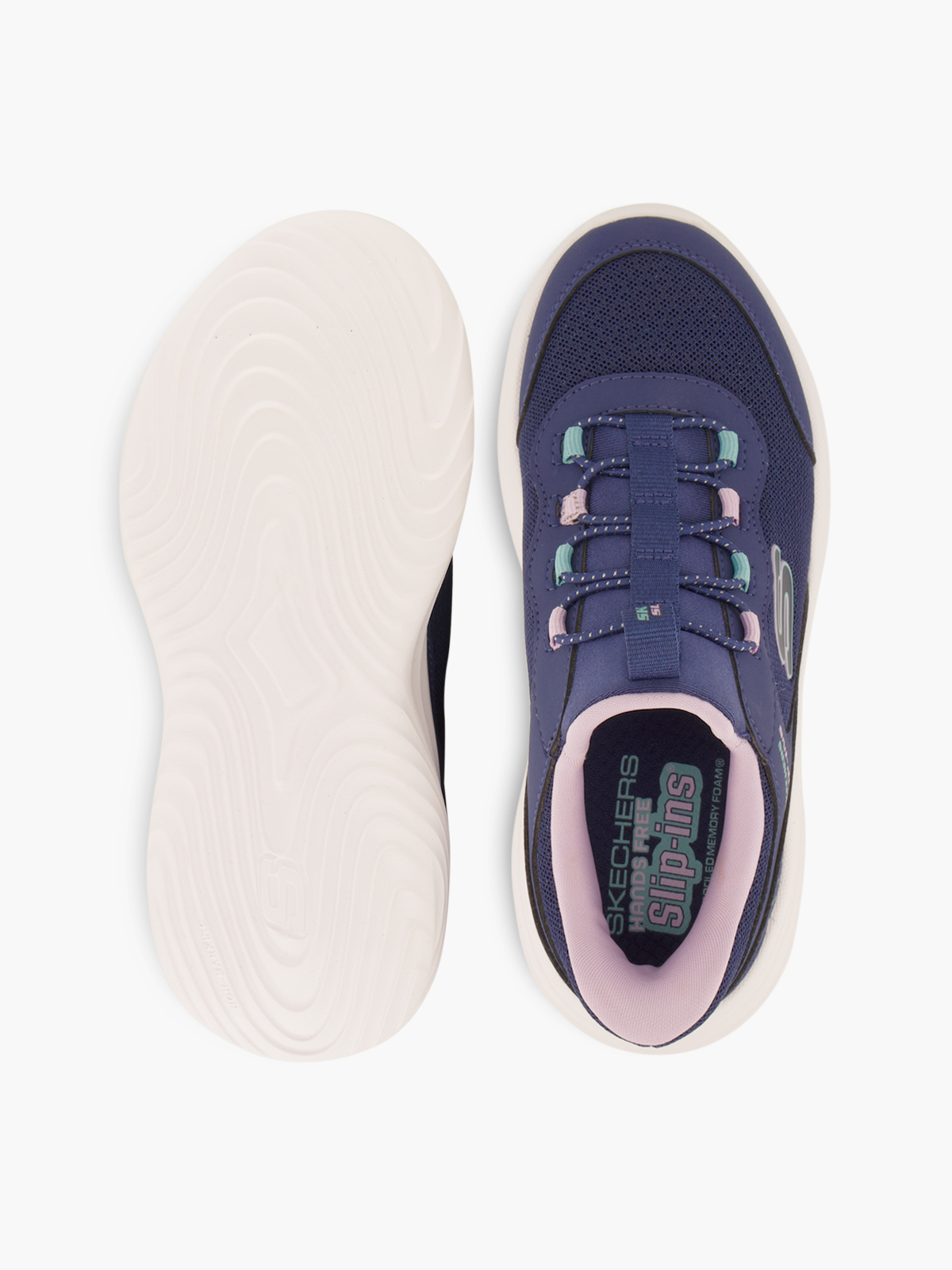 Skechers HANDS FREE SLIP-INS Sneaker – Blau