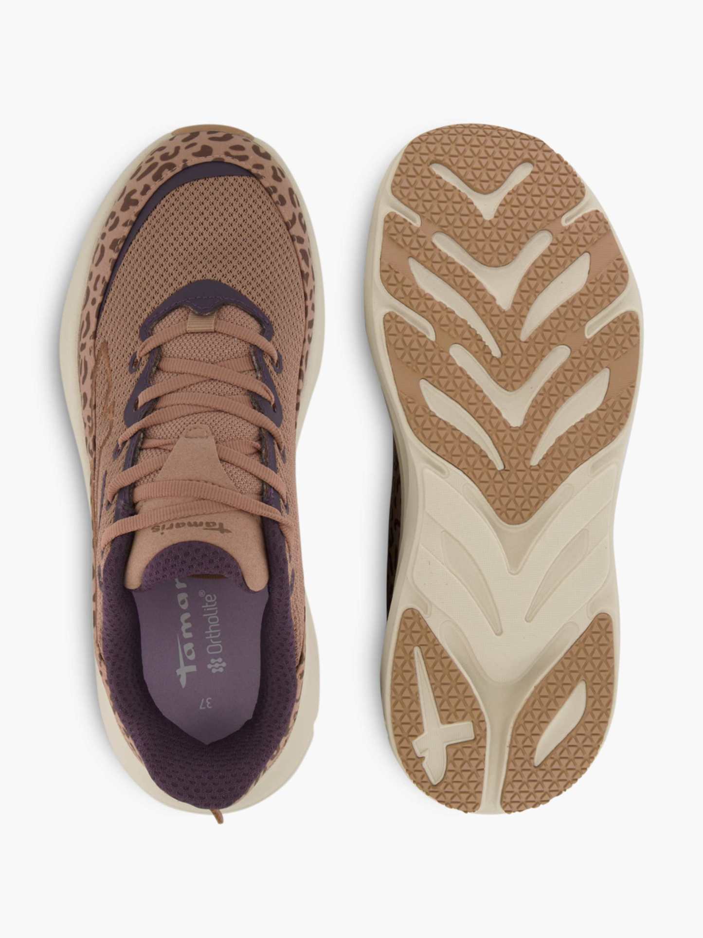 Tamaris Sneaker – Braun – Beige