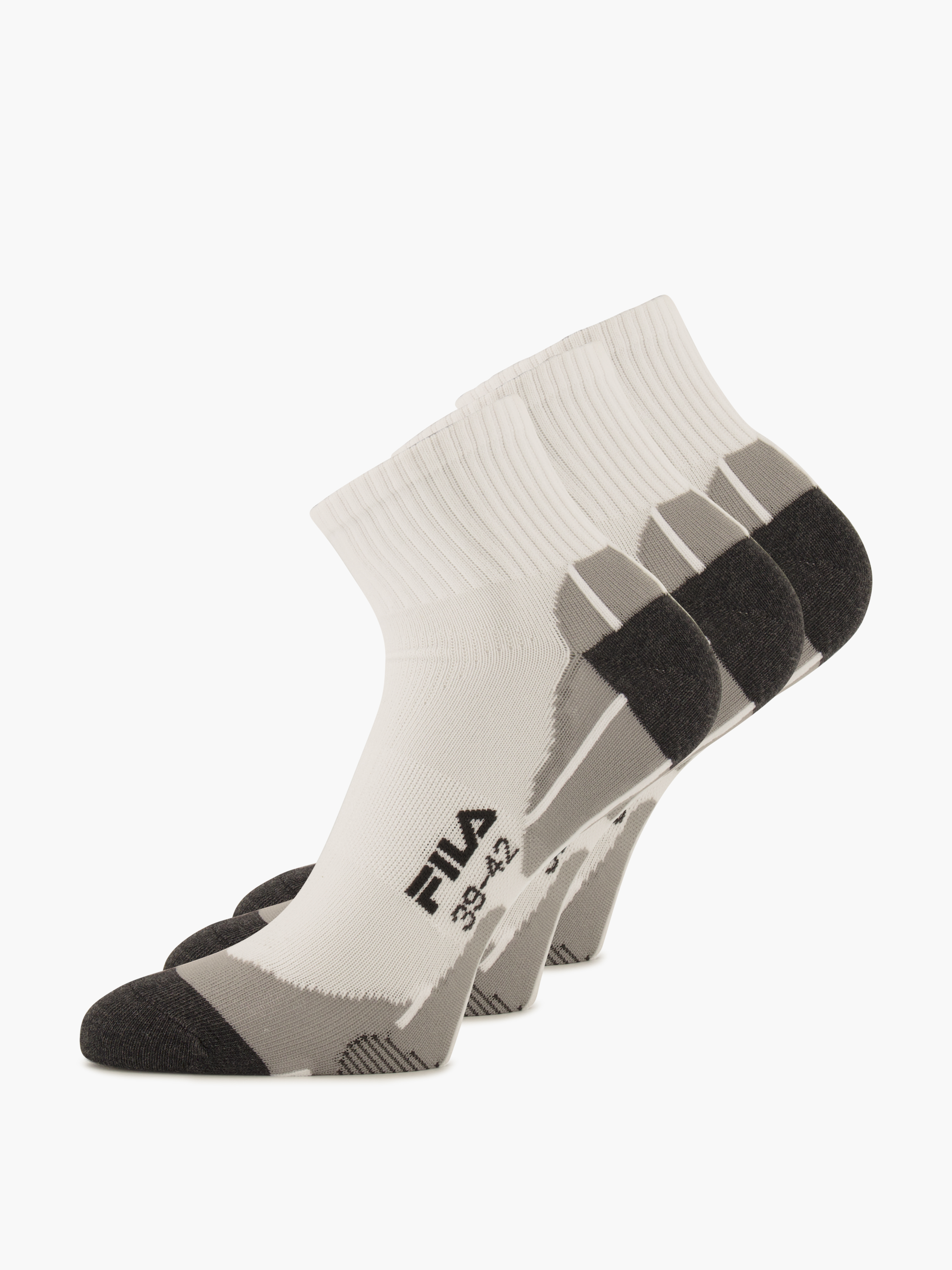 FILA 3x Socken – Weiss