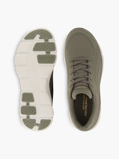 Skechers CUSHION WALKER Sneaker – Olive