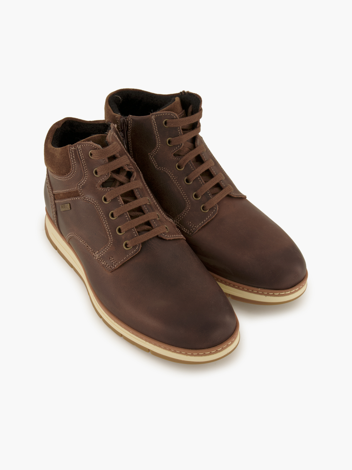 AM Shoe Schnürboots – Braun