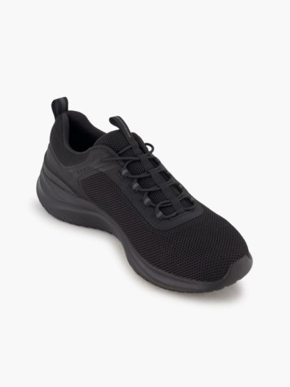Skechers GO WALK FLEX Slip-Ons – Schwarz