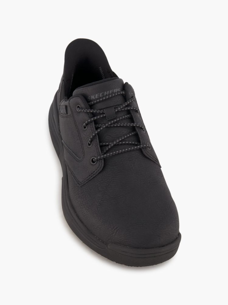 Skechers TOMAH SWIFT FIT Slip-Ons – Schwarz