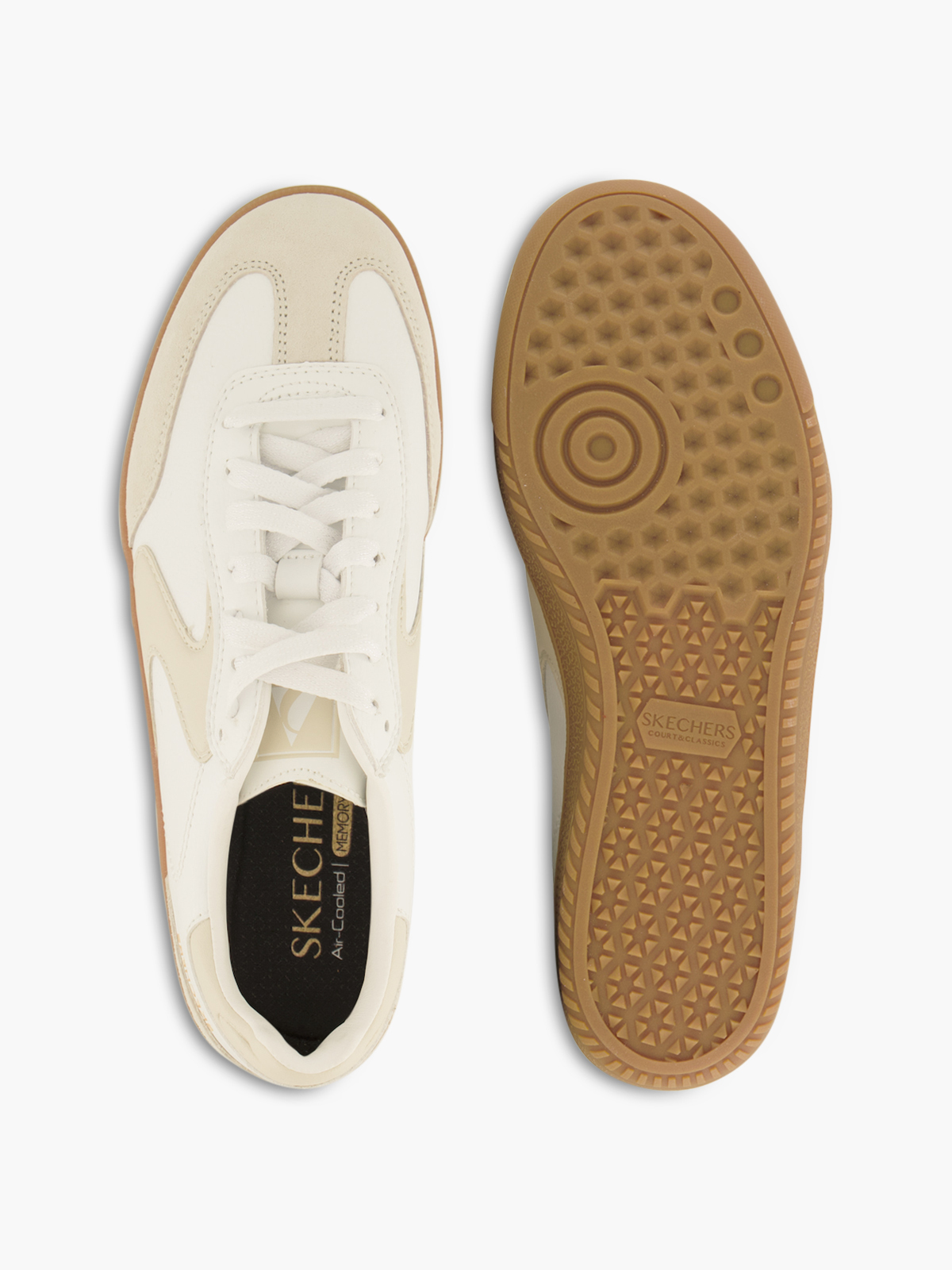 Skechers HOTSHOT-KICKOFF Sneaker – Creme