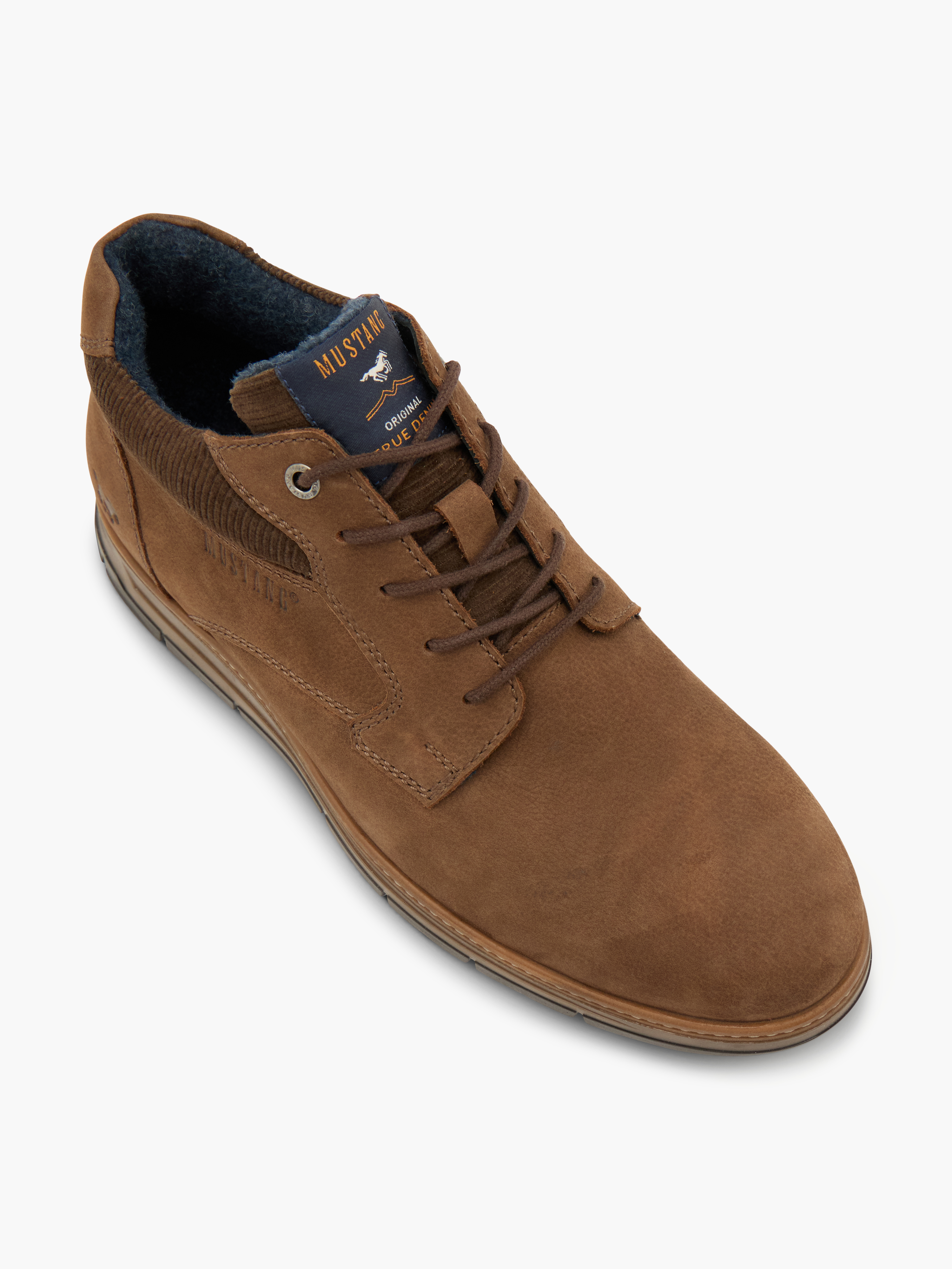 MUSTANG Schnürboots – Braun