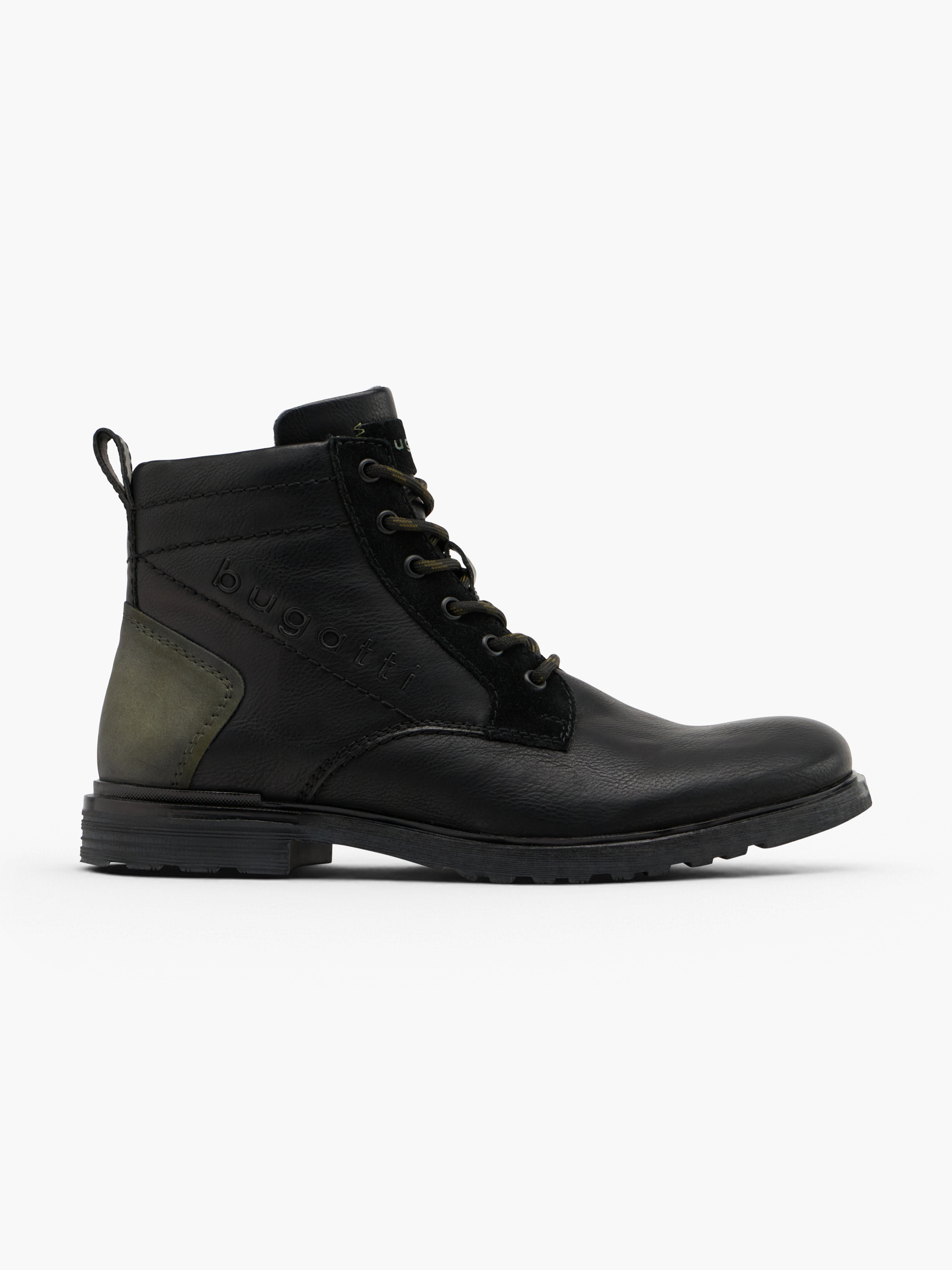 bugatti Schnürboots – Schwarz