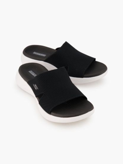 Skechers Slide – Schwarz