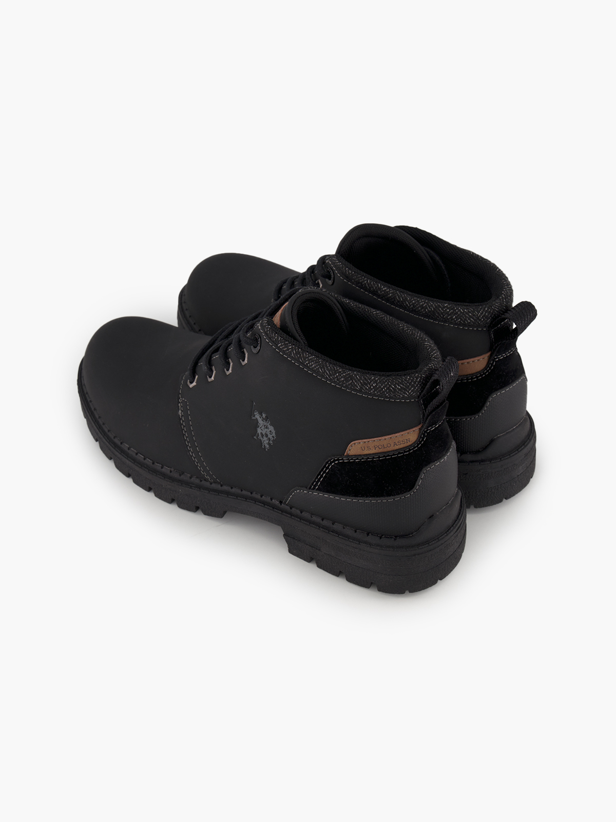 U.S. Polo Schnürboots – Schwarz