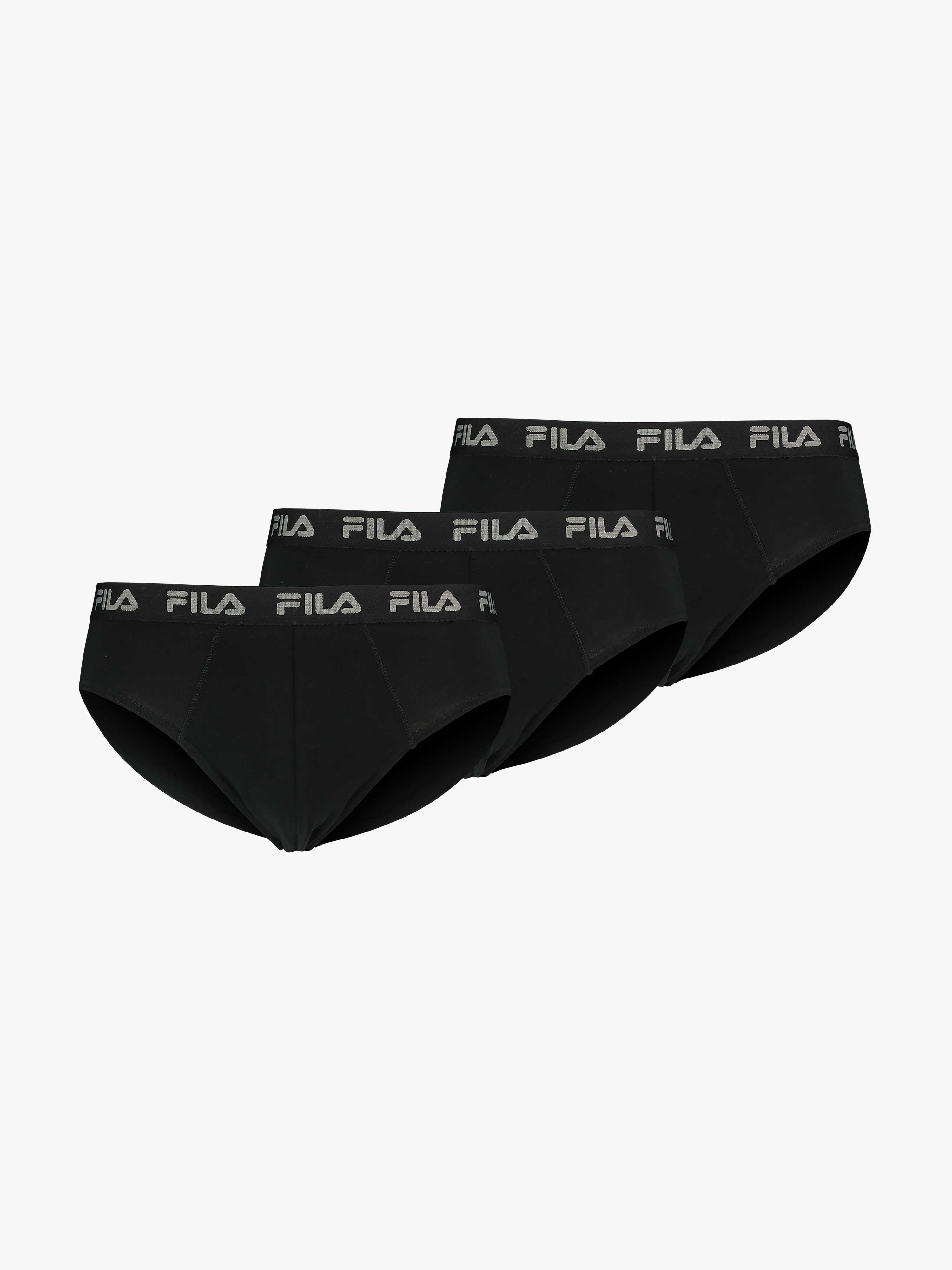 FILA 3x Boxershorts – Schwarz