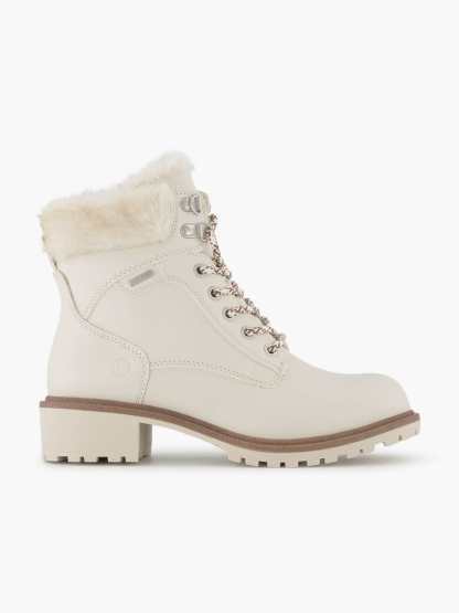 Tamaris Schnürboots – Beige – Creme