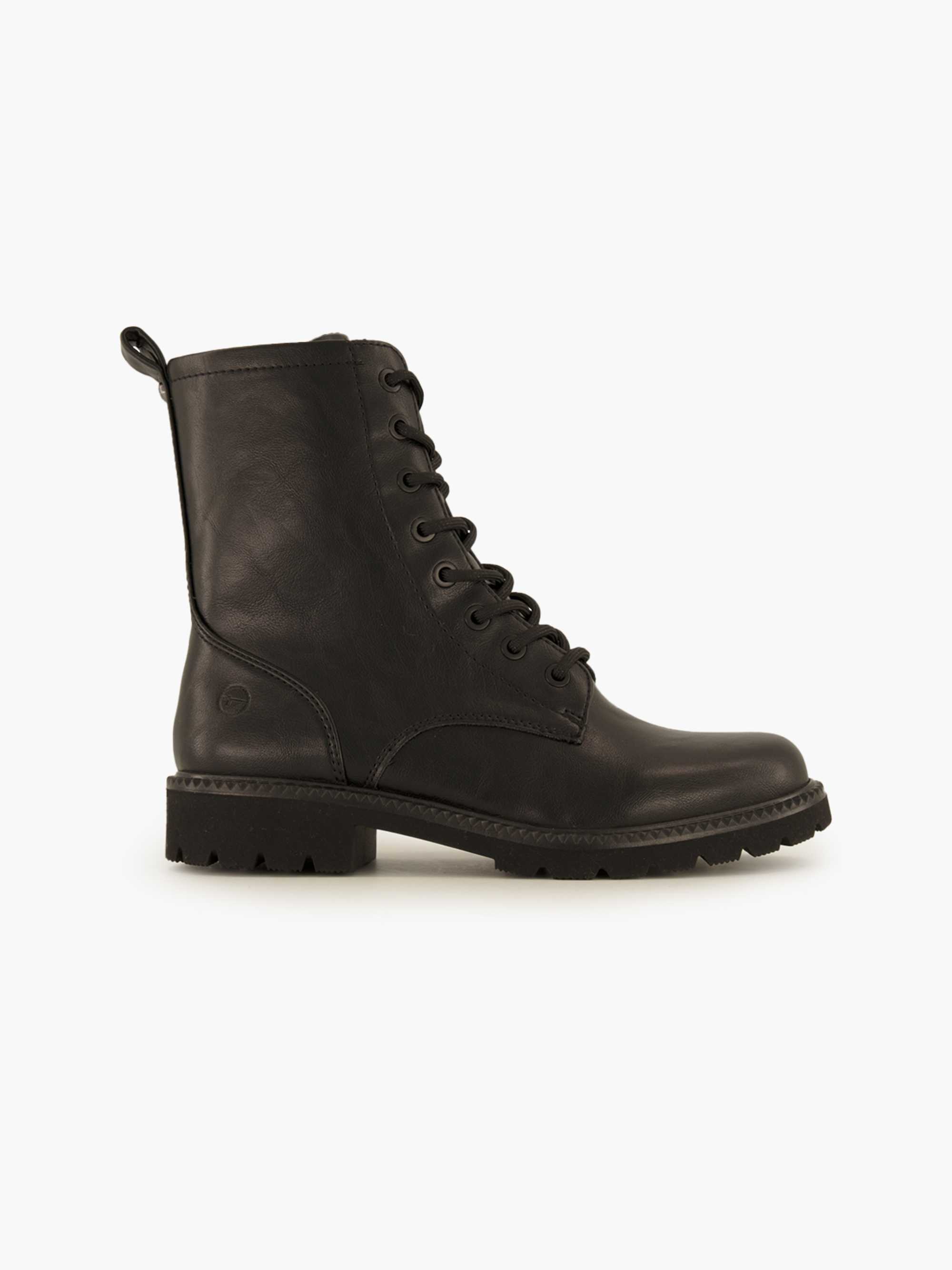 Tamaris Schnürboots – Schwarz – Schwarz