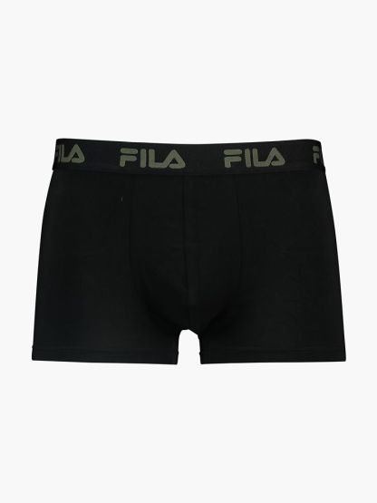 FILA 2x Boxershorts – Schwarz
