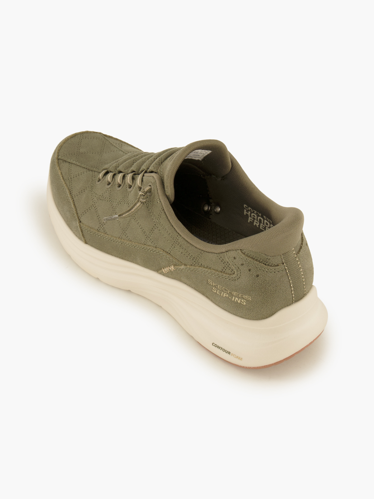 Skechers HANDS FREE SLIP-INS COZY FIT Sneaker – Grün