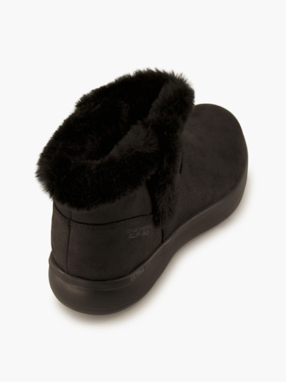 Skechers HANDS FREE SLIP-INS UNO RUGGED Winterstiefel – Schwarz