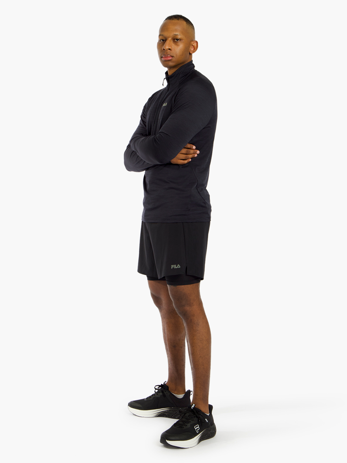FILA Trainingsjacke – Schwarz