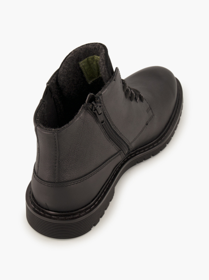 bugatti Schnürboots – Schwarz