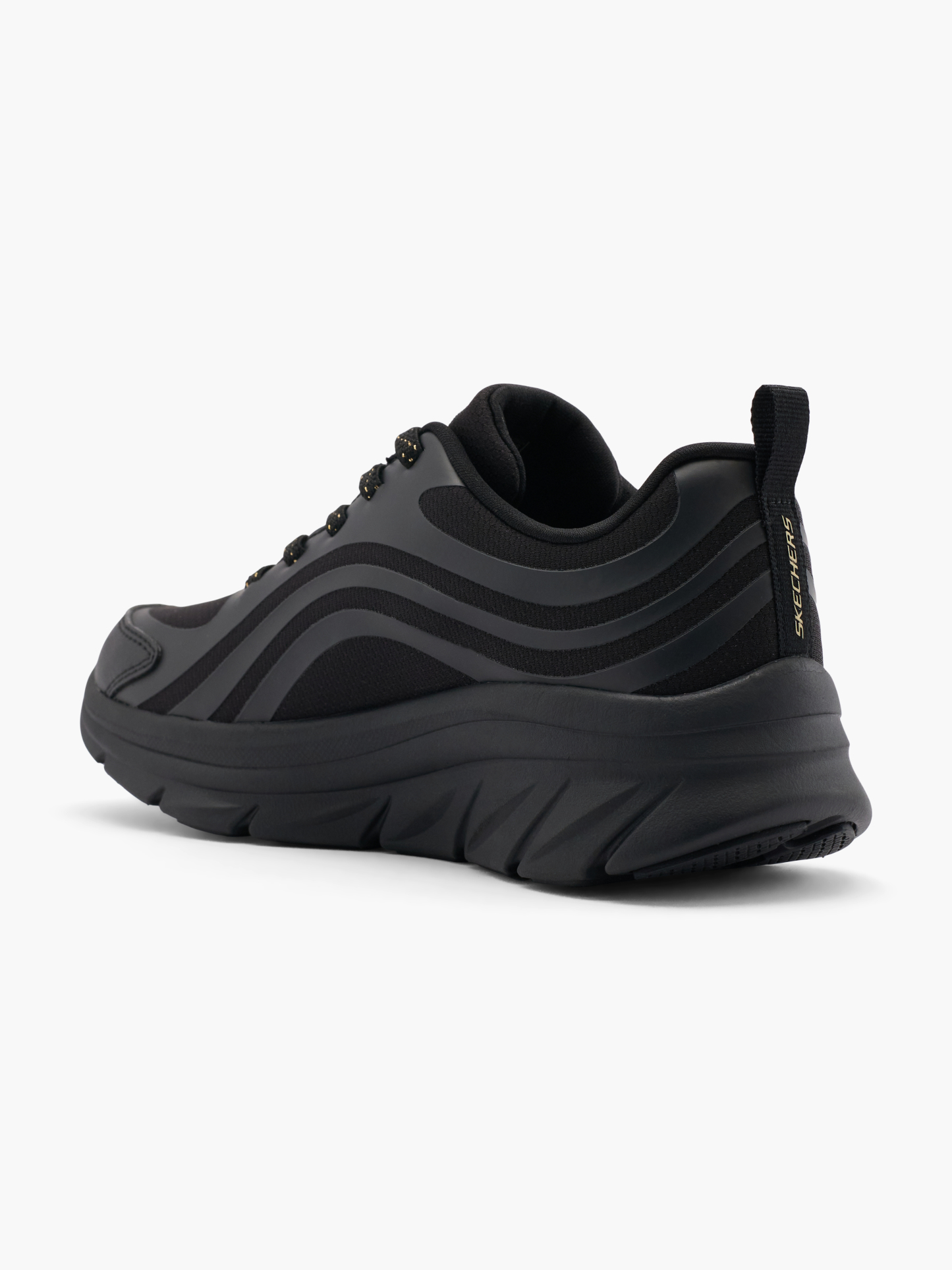 Skechers CUSHION WALKER Sneaker – Schwarz