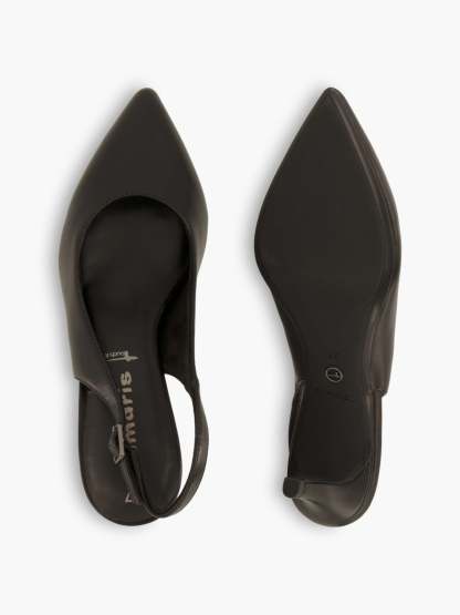 Tamaris Slingpumps – Schwarz – Schwarz