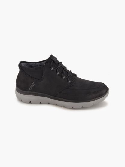 Skechers HANDS FREE SLIP-INS Hoher Sneaker – Schwarz