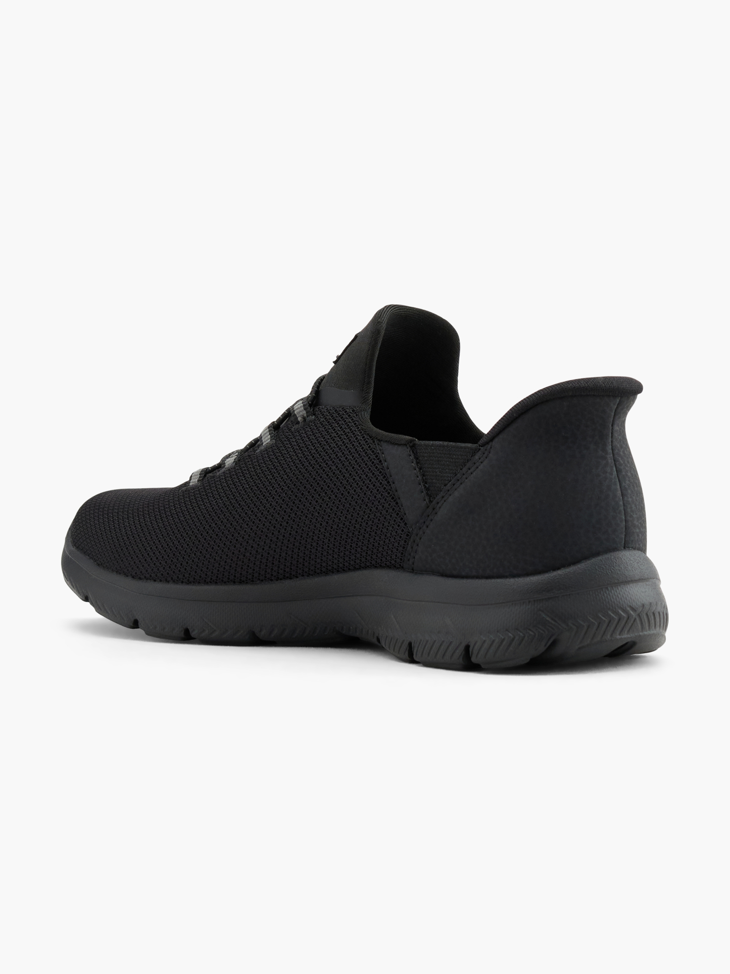 Skechers PURE GENIUS SWIFT FIT Slip-Ons – Schwarz