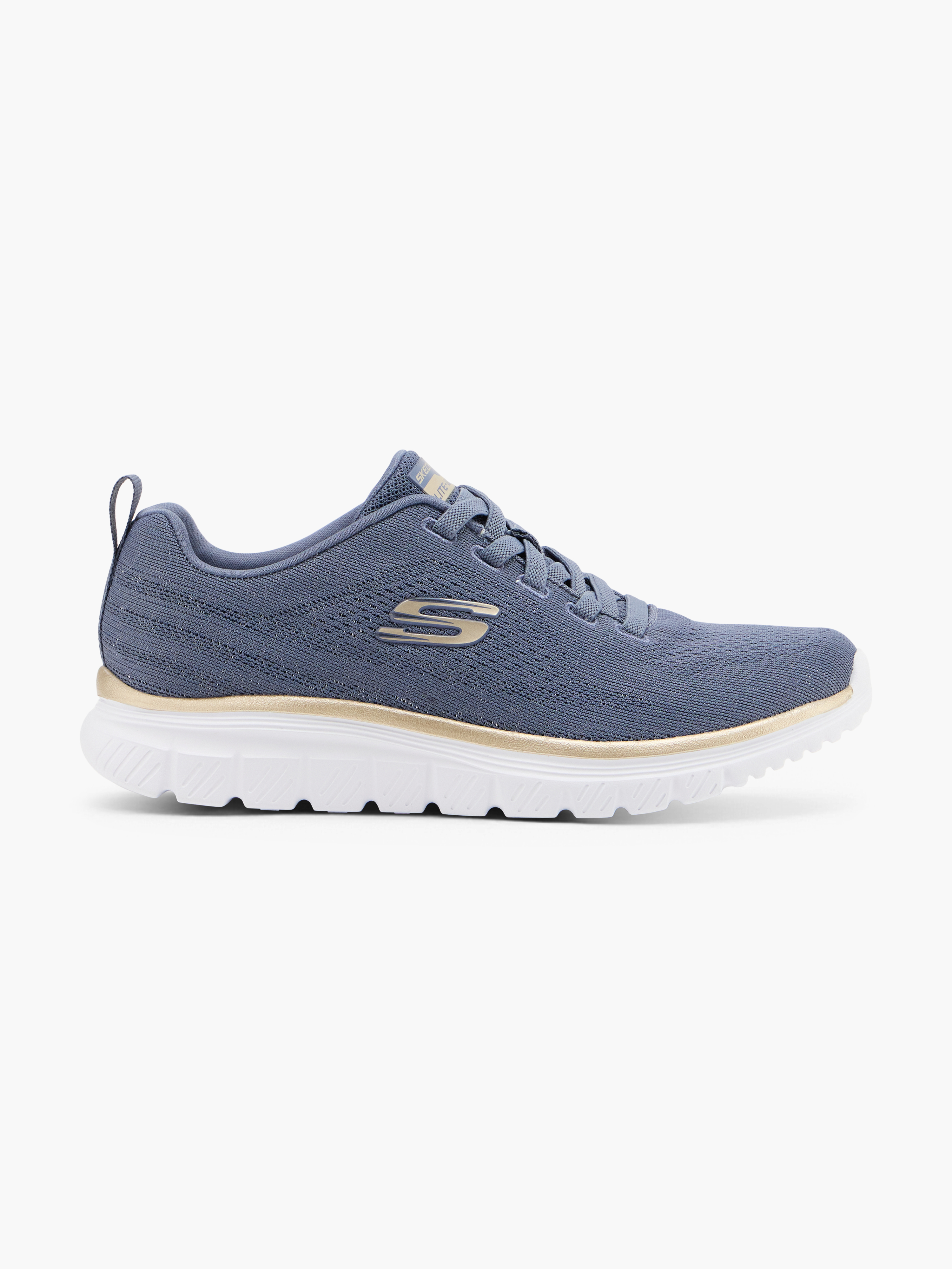 Skechers GRACEFUL 4.0 Slip-Ons – Blau