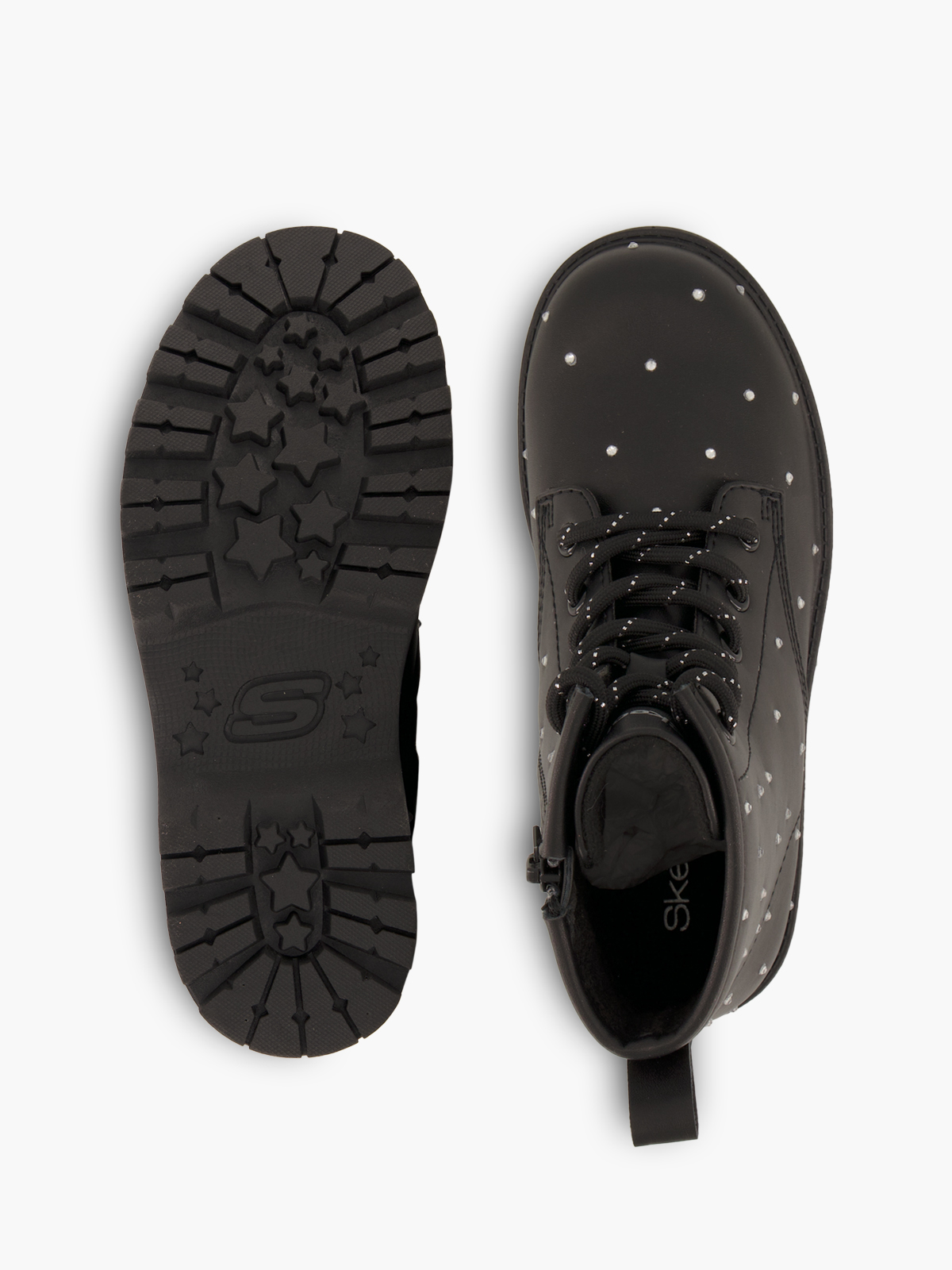 Skechers GRAVLEN HI Schnürboots – Schwarz
