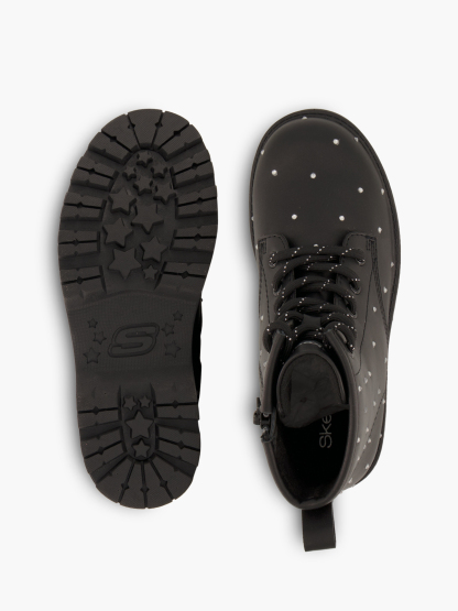 Skechers GRAVLEN HI Schnürboots – Schwarz