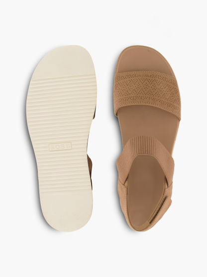 Skechers BOBS DESERT KISS Sandalette – Braun