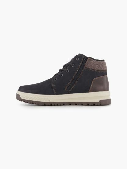 Rieker Schnürboots – Schwarz