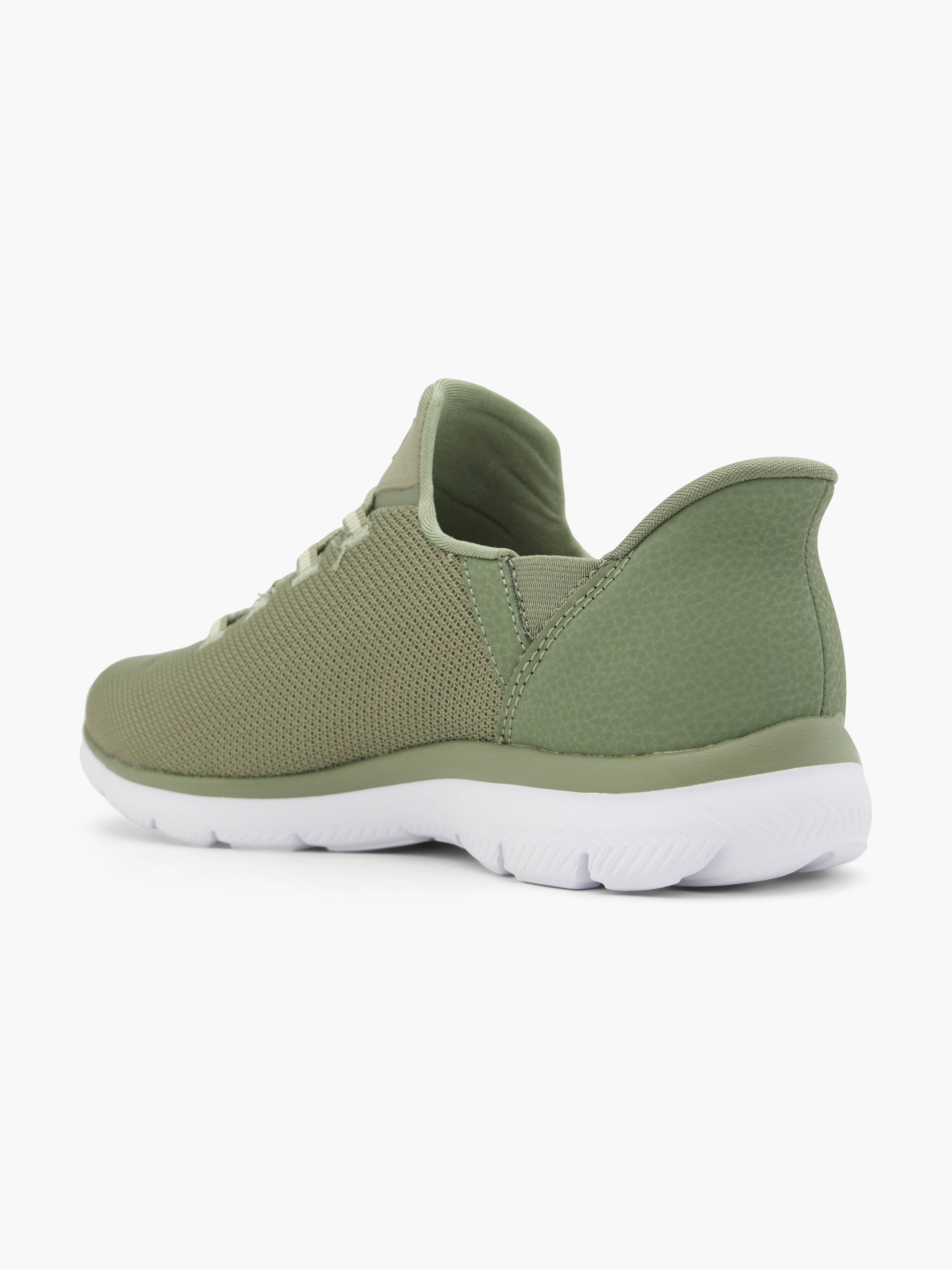 Skechers PURE GENIUS SWIFT FIT Slip-Ons – Olive