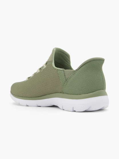 Skechers PURE GENIUS SWIFT FIT Slip-Ons – Olive