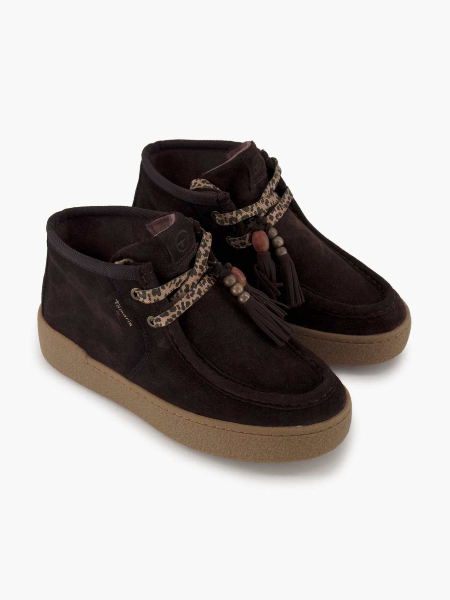 Tamaris Hoher Sneaker – Braun – Braun