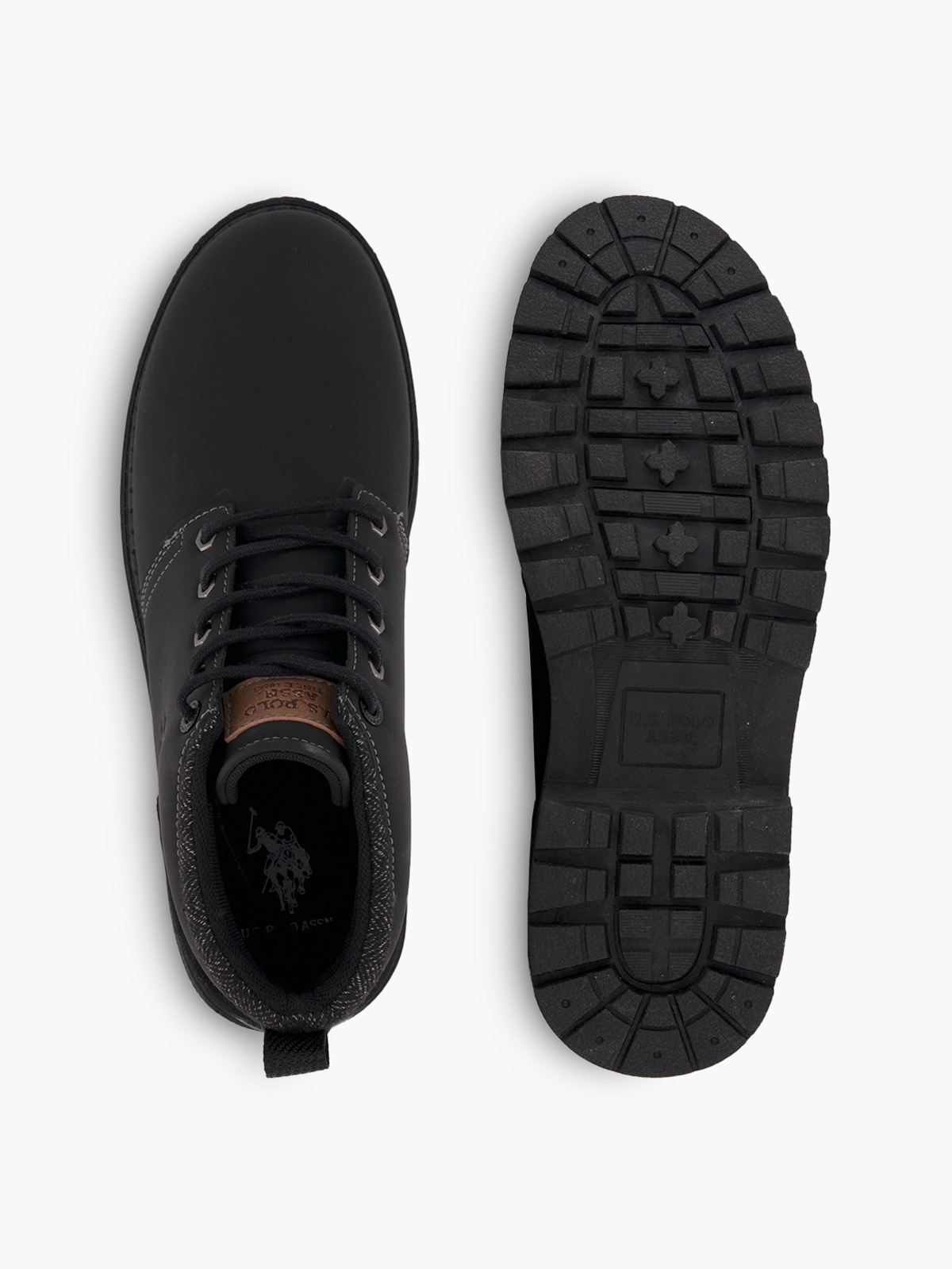 U.S. Polo Schnürboots – Schwarz